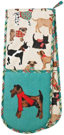 Ulster Weavers Double Oven Glove - Hound Dog