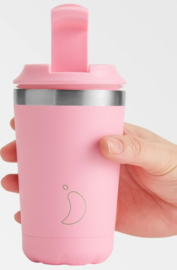 Chilly's Coffee Cup 340 ml - Emma Bridgewater - Pink Hearts - 100% lekvrij