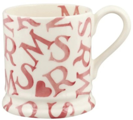 Emma Bridgewater M.R.S Pink - 1/2 Pint Mug *b-keuze*