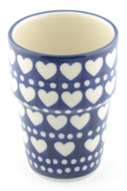Bunzlau Milk Mug 230 ml Blue Valentine