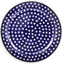 Bunzlau Plate Ø 25,5 cm Blue Eyes