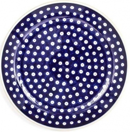 Bunzlau Plate Ø 23,5 cm Blue Eyes