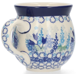 Bunzlau Farmers Mug 370 ml - Blue Garden