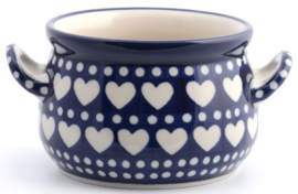 Bunzlau Soup Bowl 360 ml - Blue Valentine