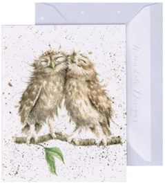 Wrendale Designs 'Birds of a Feather' miniature card