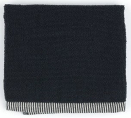 Bunzlau Guest Towel Black