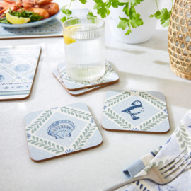 Ulster Weavers Coasters - Coastal Treasures - set of 4