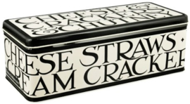 Emma Bridgewater Black Toast - Long Rectangular Tin -langwerpig-