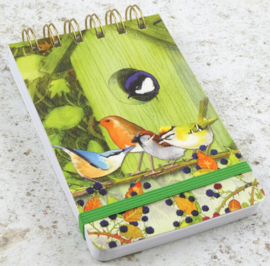 Emma Ball Mini Spiral Pad - British Birds