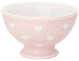 GreenGate Snack bowl Penny pale pink -stoneware-