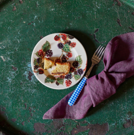 Emma Bridgewater Fruits Blackberry 6 1/2 Inch Plate