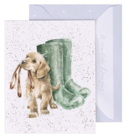 Wrendale Designs 'Hopeful' miniature card