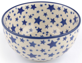 Bunzlau Rice Bowl 600 ml Ø 14 cm White Stars