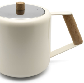 Bredemeijer Theepot Duet Design - Boston 1,1L -Mat Wit-