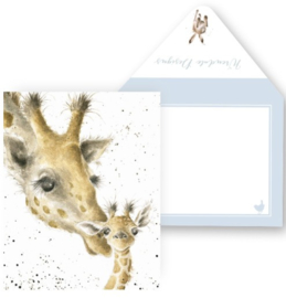 Wrendale Designs 'First Kiss' miniature Card