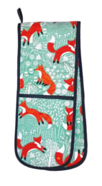 Ulster Weavers Double Oven Glove Foraging Fox