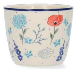 Bunzlau Mug Tumbler 220 ml - Flower Field -Limited Edition-