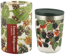 Chilly's Coffee Cup 340 ml Emma Bridgewater Blackberry Chilly's -mat met reliëf-