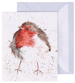 Wrendale Designs 'The Jolly Robin' miniature card