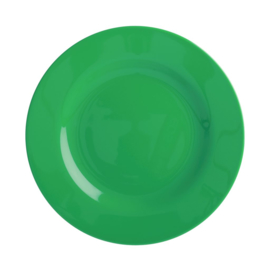 Rice Melamine Side Plate in Forest Green