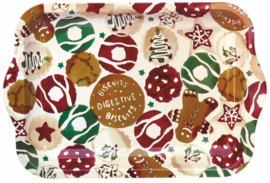 Emma Bridgewater Small Tin Tray Christmas Biscuits