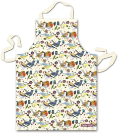 Emma Ball Cotton Apron Stitched Birdies