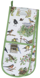 Ulster Weavers Double Oven Glove - Garden Birds