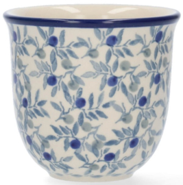 Bunzlau Tulip Mug 200 ml Blue Olive