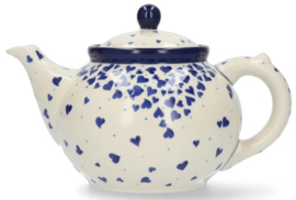 Bunzlau Teapot 1300 ml - Hearts