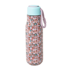 Rice Isolating Drinking Bottle with Fall Floral print - RVS