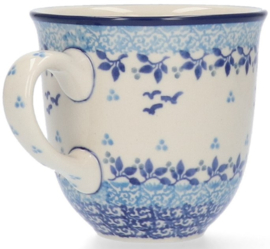 Bunzlau Tulip Mug 330 ml Lovely Bird -Limited Edition-