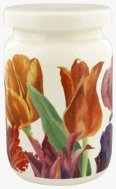 Emma Bridgewater Flowers Tulips Large Jam Jar With Lid