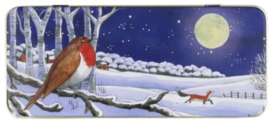Emma Bridgewater - Midnight Robin - Long Rectangular Tin -langwerpig-