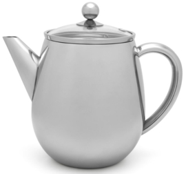 Bredemeijer Duet Eva 1,1 liter -Glanzend RVS- inclusief theefilter