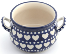 Bunzlau Soup Bowl 360 ml - Blue Valentine