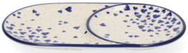Bunzlau Saucer - Hearts