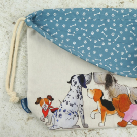 Emma Ball Drawstring Bag - Paw Club