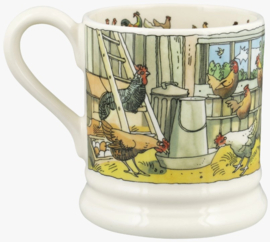 Emma Bridgewater - In The Hen House 1/2 Pint Mug