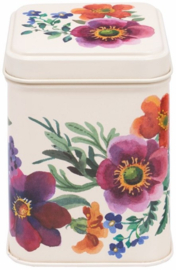 Emma Bridgewater Garden Flowers - Square Tin Caddy