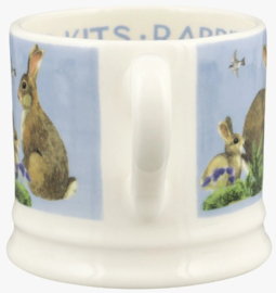 Emma Bridgewater Bright New Morning - Rabbits & Kits Small Mug