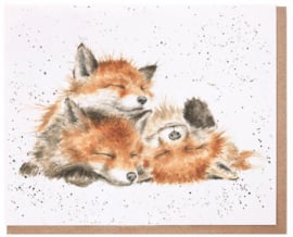 Wrendale Designs 'The Afternoon Nap' Fox Card