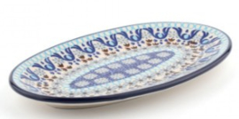 Bunzlau Oval Cookie Dish Marrakesh