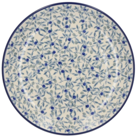 Bunzlau Plate Ø 20 cm Blue Olive