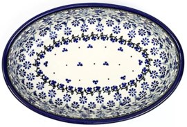 Bunzlau Oven Dish Oval 810 ml Belle Fleur