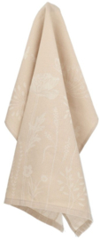 Bunzlau Tea Towel - Wild Flowers Sand