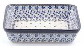 Bunzlau Oven Dish Rectangular 2850 ml Belle Fleur 22 x 8 x 28 cm