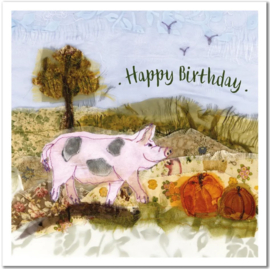 Emma Ball Birthday Card 'Birthday Farm'