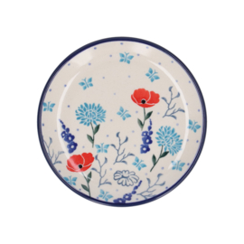 Bunzlau Petit Four / Cake Dish Ø 12,3 cm Flower Field -Limited Edition-
