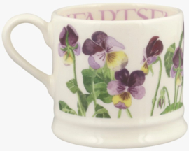 Emma Bridgewater Flowers - Heartsease Pansies - Small Mug
