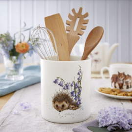 Wrendale Designs 'Love and Hedgehugs' Hedgehog Utensil Jar